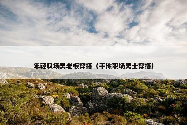 年轻职场男老板穿搭（干练职场男士穿搭）