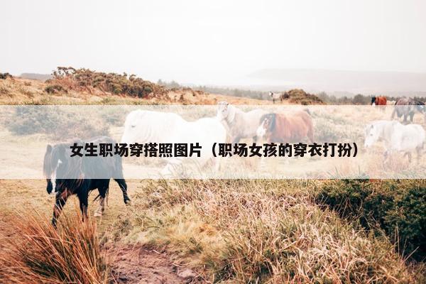 女生职场穿搭照图片（职场女孩的穿衣打扮）