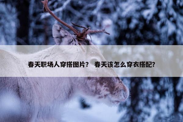 春天职场人穿搭图片？ 春天该怎么穿衣搭配？