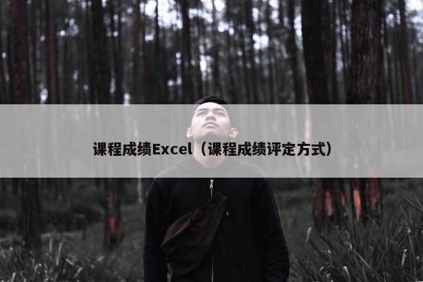 课程成绩Excel（课程成绩评定方式）
