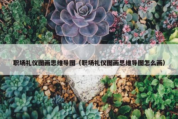 职场礼仪图画思维导图（职场礼仪图画思维导图怎么画）