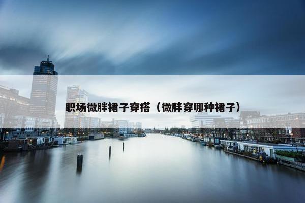 职场微胖裙子穿搭（微胖穿哪种裙子）