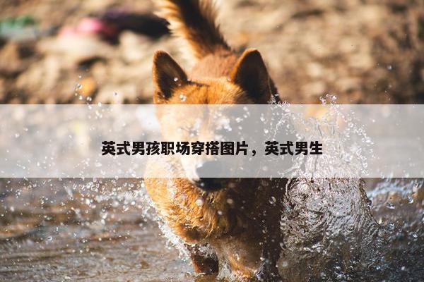 英式男孩职场穿搭图片，英式男生