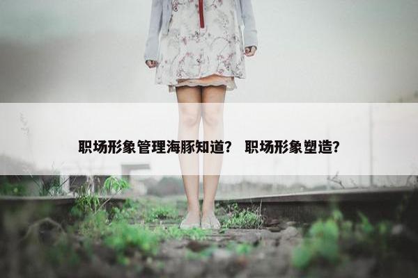 职场形象管理海豚知道？ 职场形象塑造？