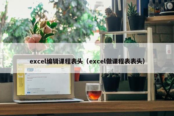excel编辑课程表头（excel做课程表表头）