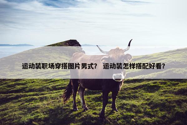 运动装职场穿搭图片男式？ 运动装怎样搭配好看？