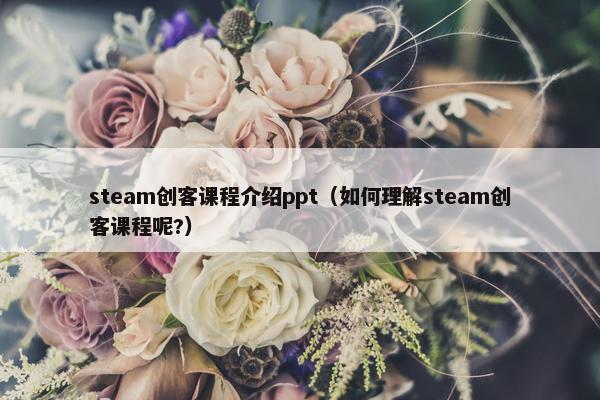 steam创客课程介绍ppt（如何理解steam创客课程呢?）