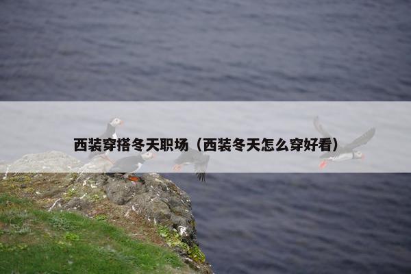 西装穿搭冬天职场（西装冬天怎么穿好看）