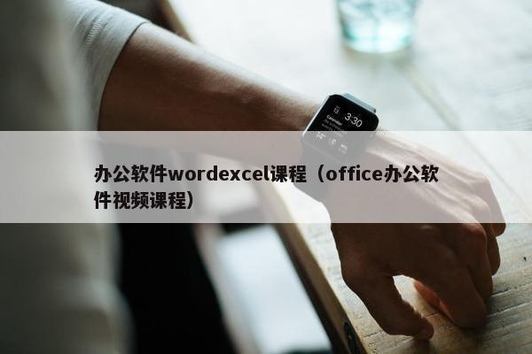 办公软件wordexcel课程（office办公软件视频课程）