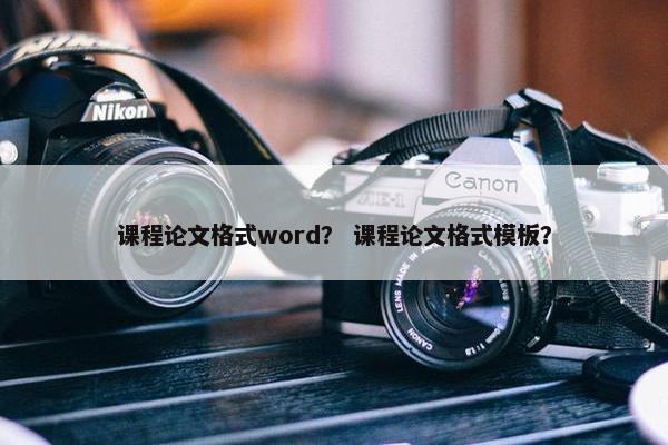 课程论文格式word？ 课程论文格式模板？
